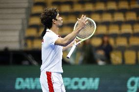 DAVIS CUP SWEDEN-TUNISIA