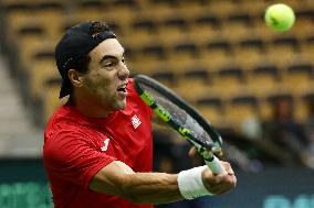 DAVIS CUP SWEDEN-TUNISIA