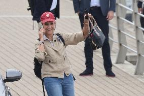Infanta Elena Enjoys A Day In Sanxenxo - Spain
