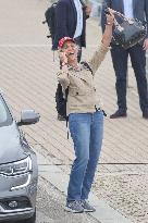 Infanta Elena Enjoys A Day In Sanxenxo - Spain