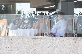 Infanta Elena Enjoys A Day In Sanxenxo - Spain