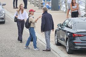 Infanta Elena Enjoys A Day In Sanxenxo - Spain