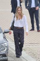 Infanta Elena Enjoys A Day In Sanxenxo - Spain