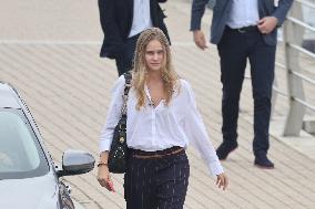 Infanta Elena Enjoys A Day In Sanxenxo - Spain