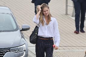 Infanta Elena Enjoys A Day In Sanxenxo - Spain