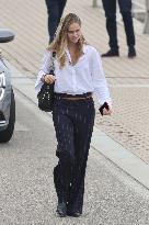 Infanta Elena Enjoys A Day In Sanxenxo - Spain