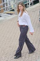 Infanta Elena Enjoys A Day In Sanxenxo - Spain