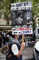 Demonstration In Support Of Palestine And Global Sumud Flotilla - Paris