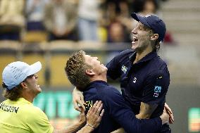 DAVIS CUP SWEDEN-TUNISIA