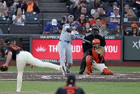 Baseball: Dodgers vs. Giants