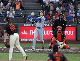 Baseball: Dodgers vs. Giants