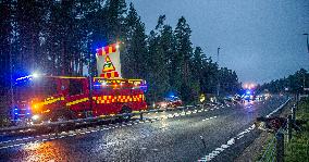 ÄLGOLYCKA SÖDER OM AVESTA