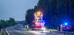 ÄLGOLYCKA SÖDER OM AVESTA