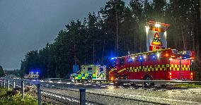 ÄLGOLYCKA SÖDER OM AVESTA