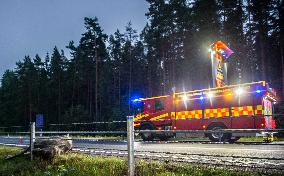 ÄLGOLYCKA SÖDER OM AVESTA