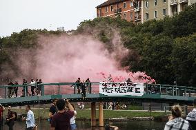 Demonstration in support of Flotilla and Palestine - Milan