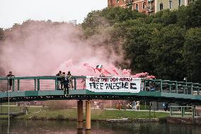 Demonstration in support of Flotilla and Palestine - Milan