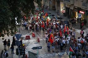 Demonstration in support of Flotilla and Palestine - Milan