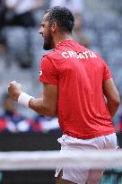 Croatia v France - 2025 Davis Cup Qualifiers Second Round: Day 2