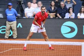 Croatia v France - 2025 Davis Cup Qualifiers Second Round: Day 2