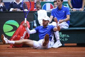 Croatia v France - 2025 Davis Cup Qualifiers Second Round: Day 2