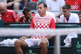 Croatia v France - 2025 Davis Cup Qualifiers Second Round: Day 2