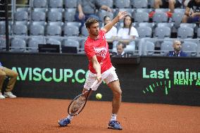 Croatia v France - 2025 Davis Cup Qualifiers Second Round: Day 2