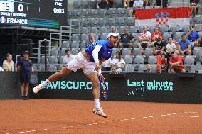 Croatia v France - 2025 Davis Cup Qualifiers Second Round: Day 2