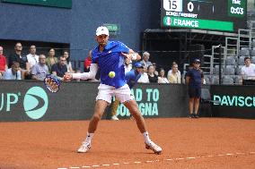 Croatia v France - 2025 Davis Cup Qualifiers Second Round: Day 2
