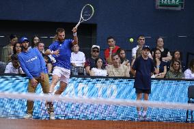 Croatia v France - 2025 Davis Cup Qualifiers Second Round: Day 2