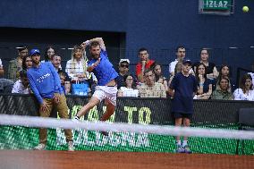 Croatia v France - 2025 Davis Cup Qualifiers Second Round: Day 2