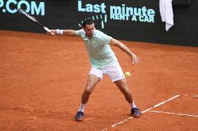 Croatia v France - 2025 Davis Cup Qualifiers Second Round: Day 2