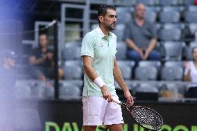 Croatia v France - 2025 Davis Cup Qualifiers Second Round: Day 2