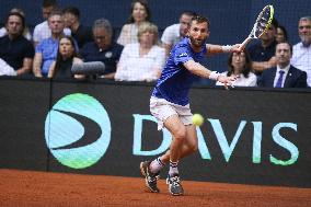 Croatia v France - 2025 Davis Cup Qualifiers Second Round: Day 2