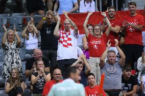 Croatia v France - 2025 Davis Cup Qualifiers Second Round: Day 2