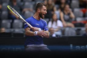 Croatia v France - 2025 Davis Cup Qualifiers Second Round: Day 2