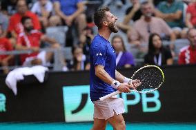 Croatia v France - 2025 Davis Cup Qualifiers Second Round: Day 2