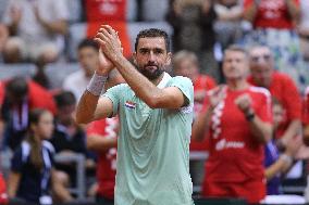 Croatia v France - 2025 Davis Cup Qualifiers Second Round: Day 2