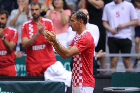 Croatia v France - 2025 Davis Cup Qualifiers Second Round: Day 2