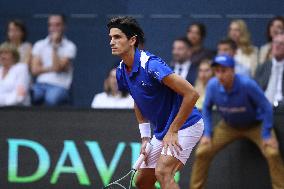 Croatia v France - 2025 Davis Cup Qualifiers Second Round: Day 2