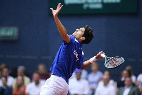Croatia v France - 2025 Davis Cup Qualifiers Second Round: Day 2