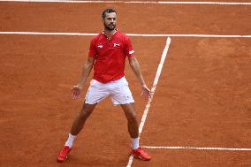 Croatia v France - 2025 Davis Cup Qualifiers Second Round: Day 2