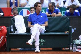 Croatia v France - 2025 Davis Cup Qualifiers Second Round: Day 2