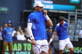 Croatia v France - 2025 Davis Cup Qualifiers Second Round: Day 2