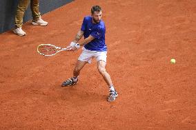 Croatia v France - 2025 Davis Cup Qualifiers Second Round: Day 2
