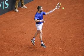Croatia v France - 2025 Davis Cup Qualifiers Second Round: Day 2