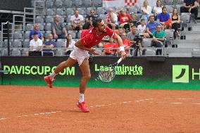 Croatia v France - 2025 Davis Cup Qualifiers Second Round: Day 2