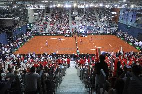Croatia v France - 2025 Davis Cup Qualifiers Second Round: Day 2