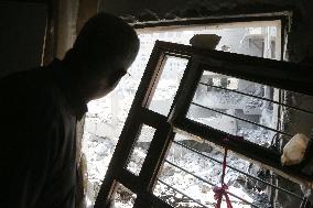Israeli Airstrikes Aftermath in Sanaa - Yemen