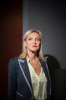 Agnes Evren at Dimanche En Politique on France 3 - Paris